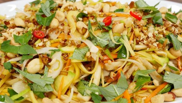 Sự đa dạng và phong phú của món gỏi chay